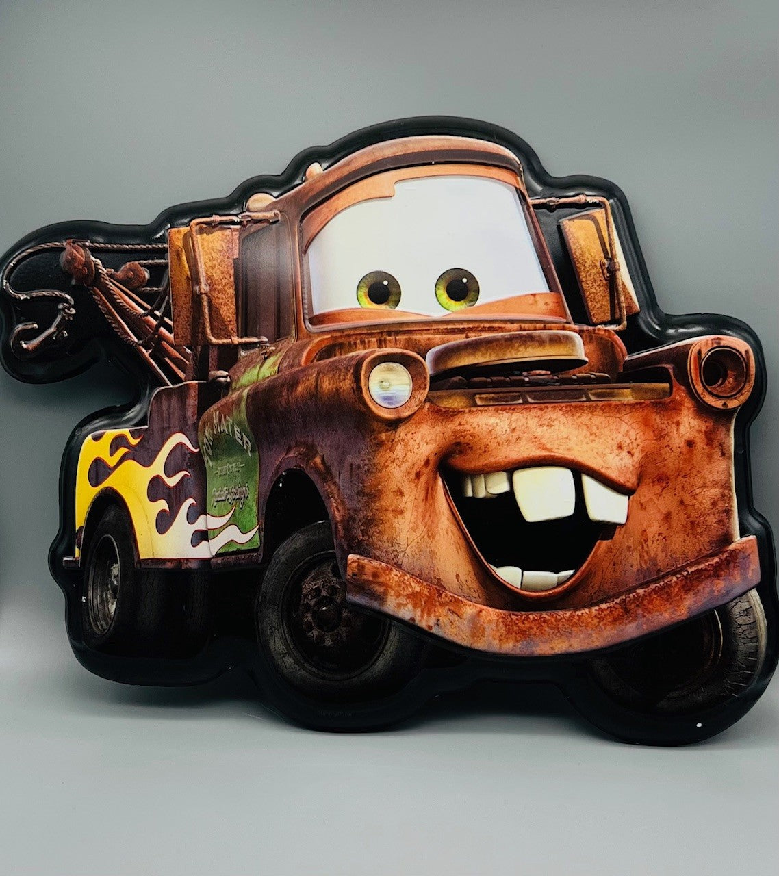 Tow Mater Metal Sign