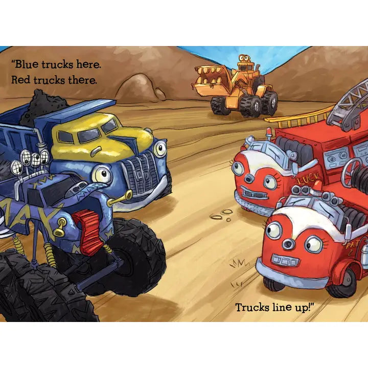 Trucks Line Up: Paperback