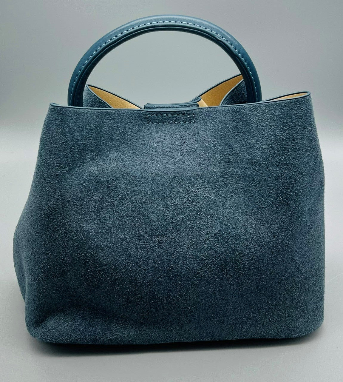 B & C Bags Suede Handbag Set