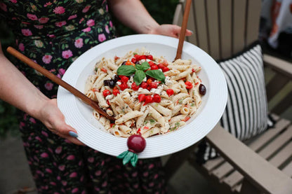 Melamine Bowl Pinstripes