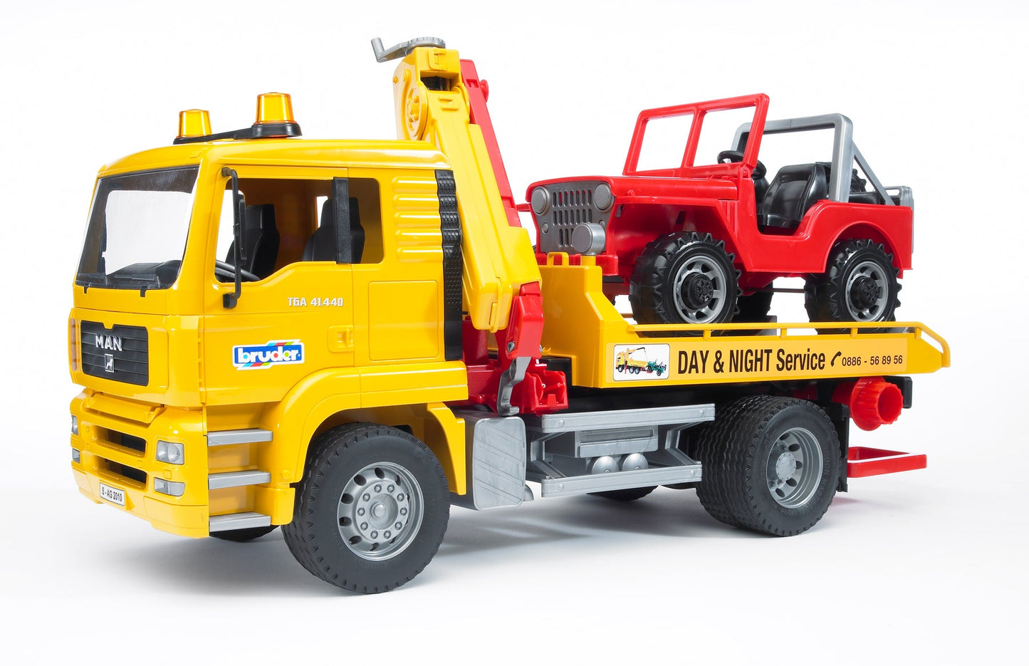 Tow Truck with Cross Country Vehicle