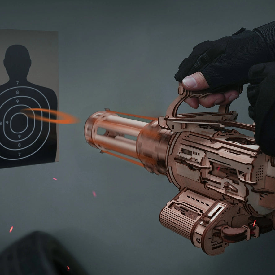 DIY Rotating-Barrel Machine Gun