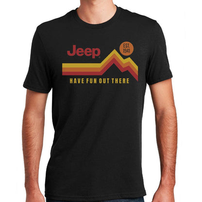 Mens T-Shirt Jeep® Have Fun Out There Vintage
