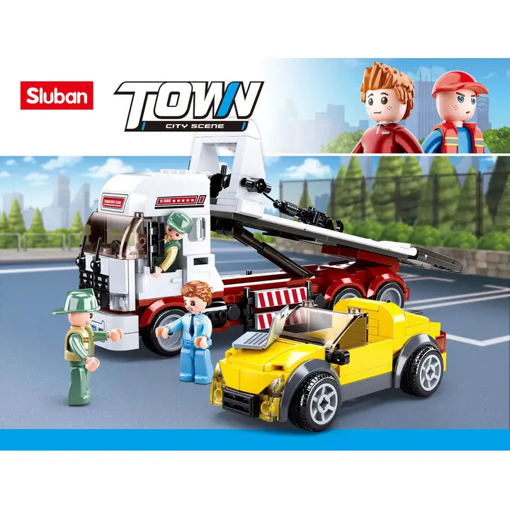 Tow Truck & Car