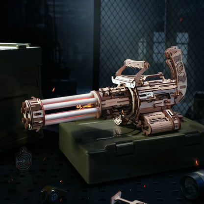DIY Rotating-Barrel Machine Gun