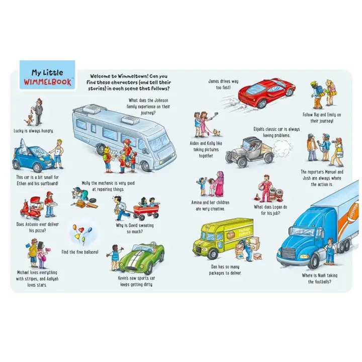 My Little Wimmelbook: Cars & Things That Go.