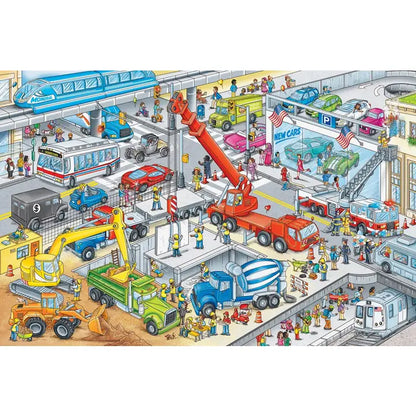 My Big Wimmelbook: Cars & Things That Go.