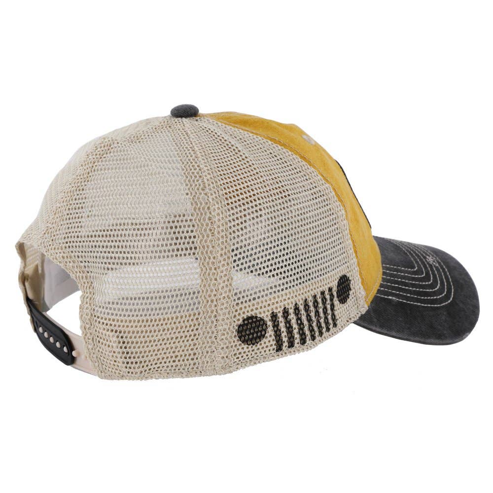 Hat - Jeep Washed Trucker