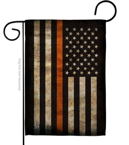 Thin Orange Line EMT Flag