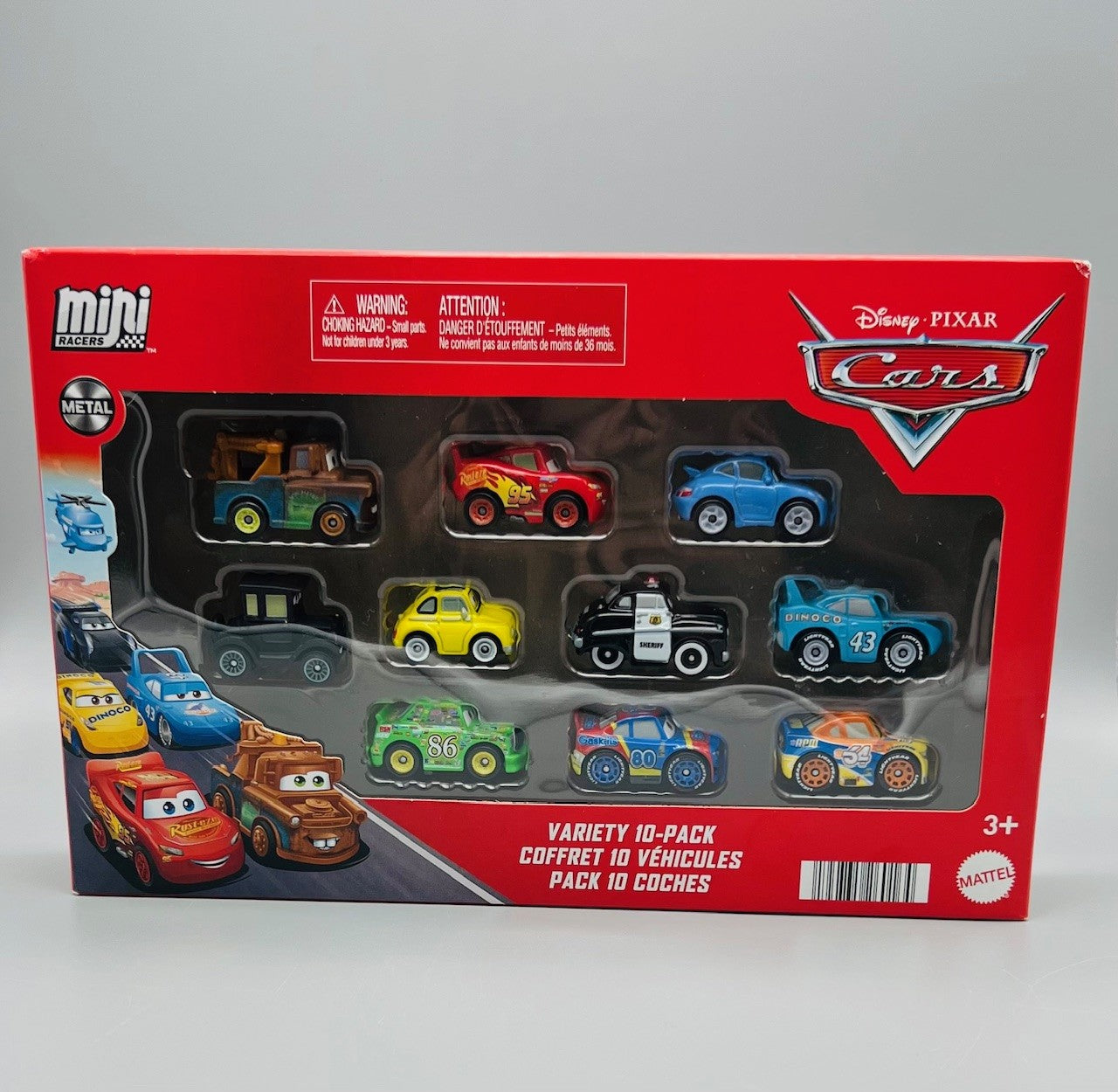 Cars Mini Racers 10-Pack
