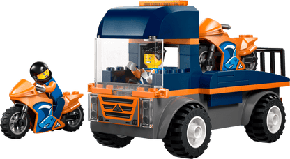 LEGO Motorcycle Transporter