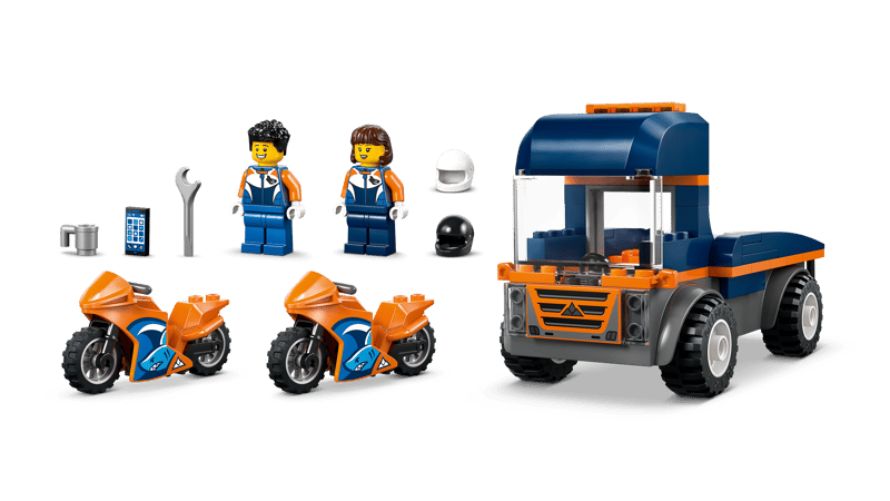 LEGO Motorcycle Transporter