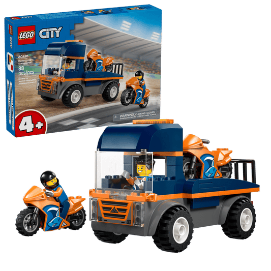 LEGO Motorcycle Transporter