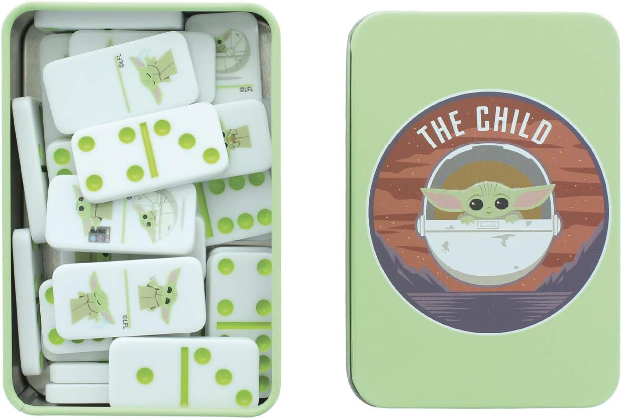 The Child Baby Yoda Dominoes - Set of 28 The Mandalorian Dominoes