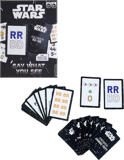 Star Wars Say What You See Card Game