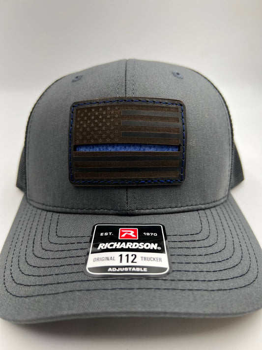 Thin Blue Line Patch Hat