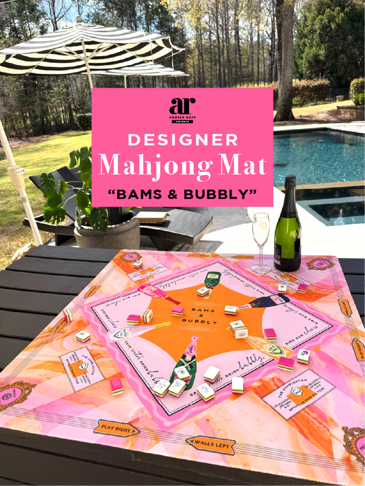 Bams & Bubbly Mahjong Mat