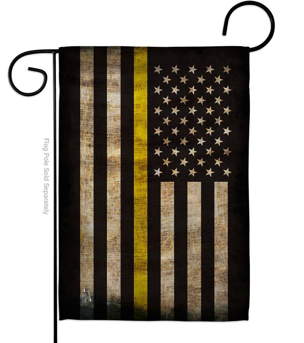 Thin Yellow Line Towing Flag