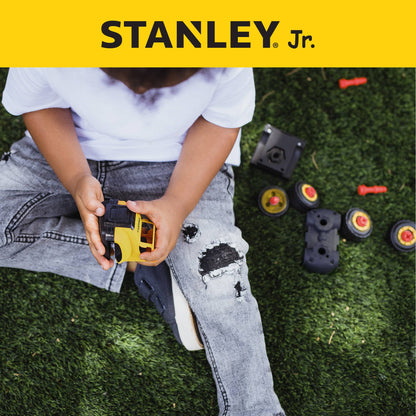 Stanley Jr. Take Apart DOT Set including 3 trucks