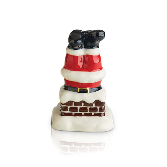 Down the chimney