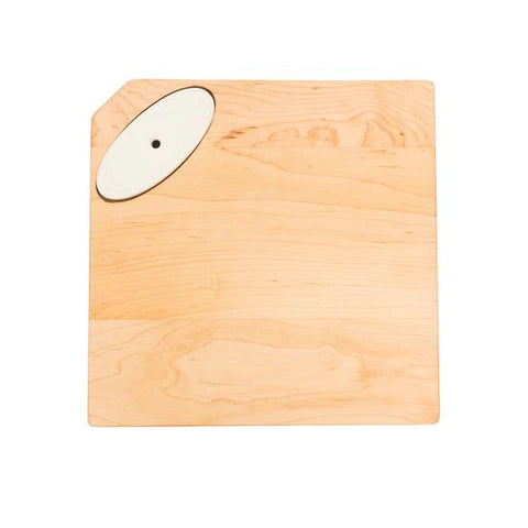Maple Cheese Board Pinstripes