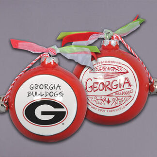 University of GA Ornament