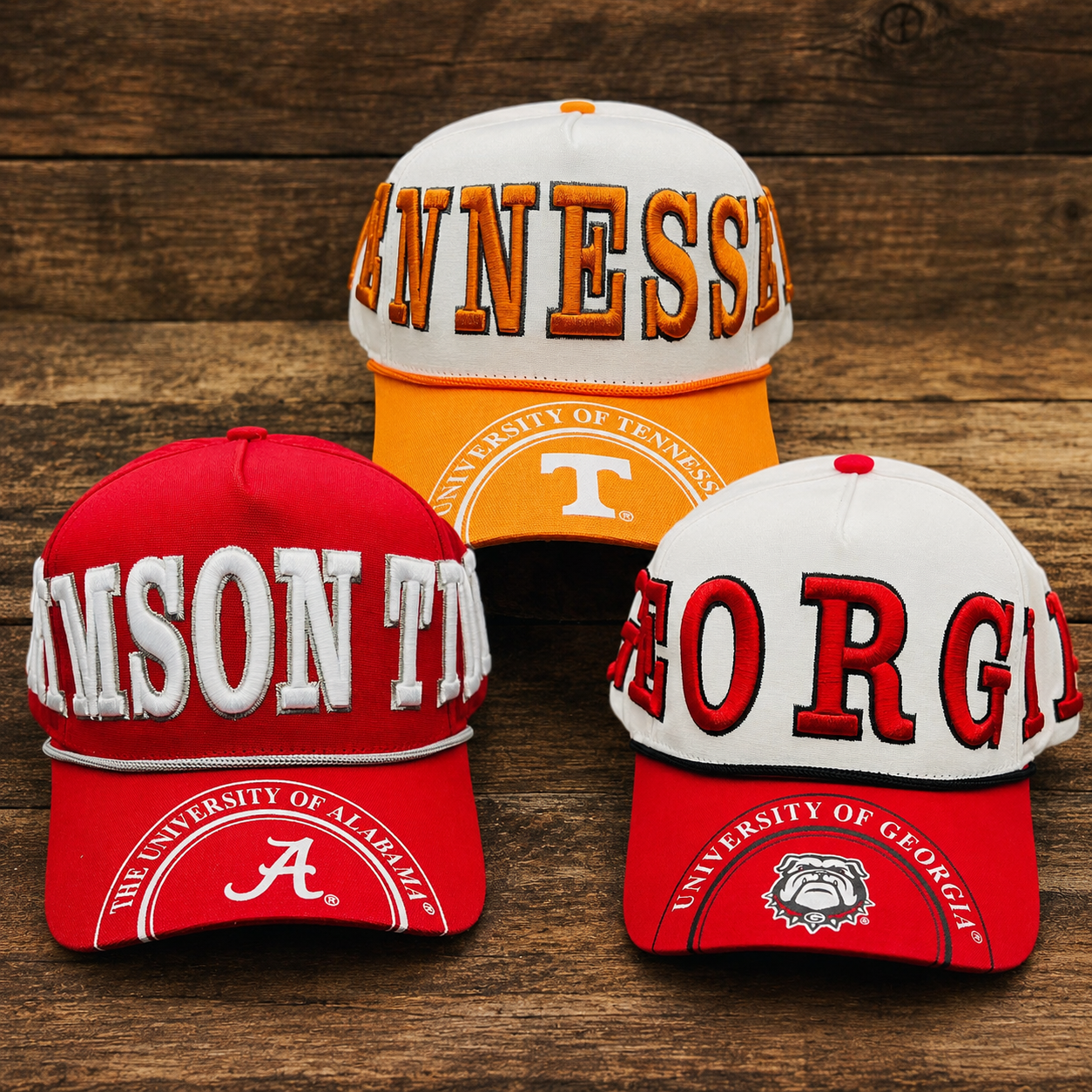 Deluxe Vintage Collegiate Hats