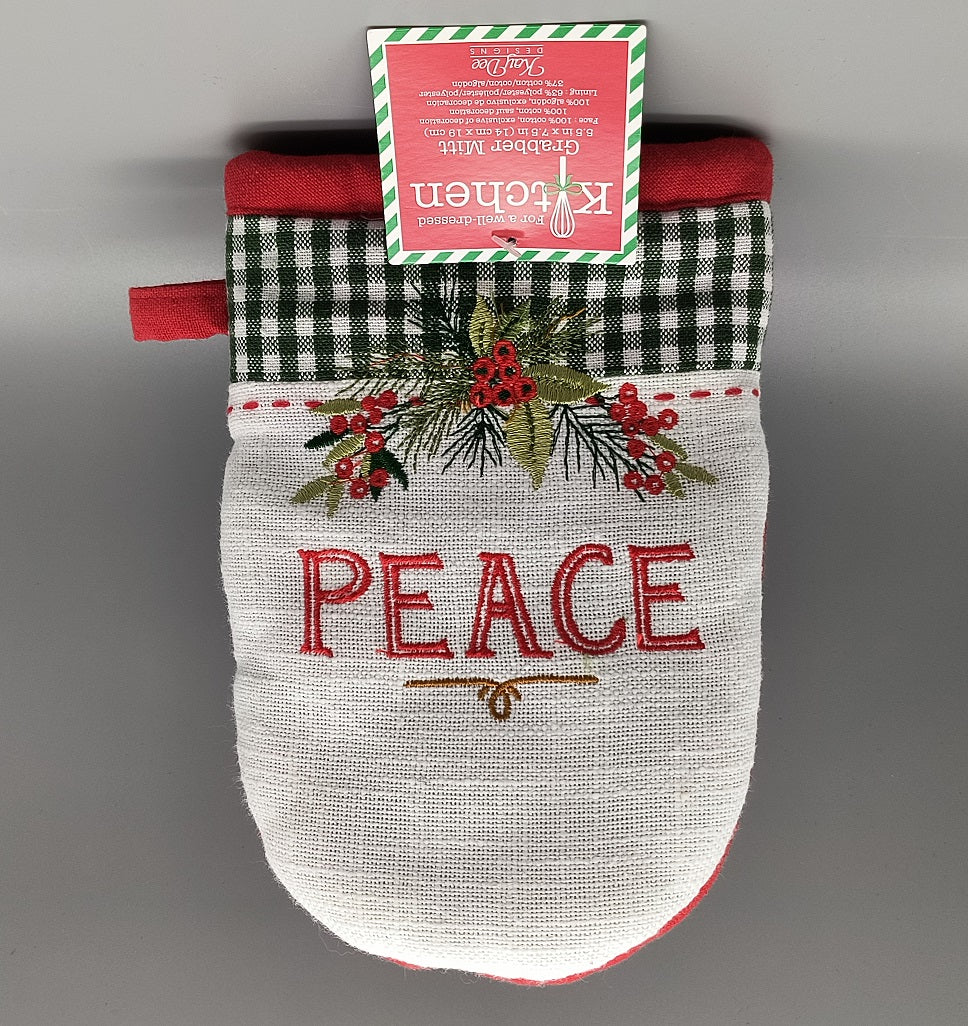 Holiday Oven Mitt