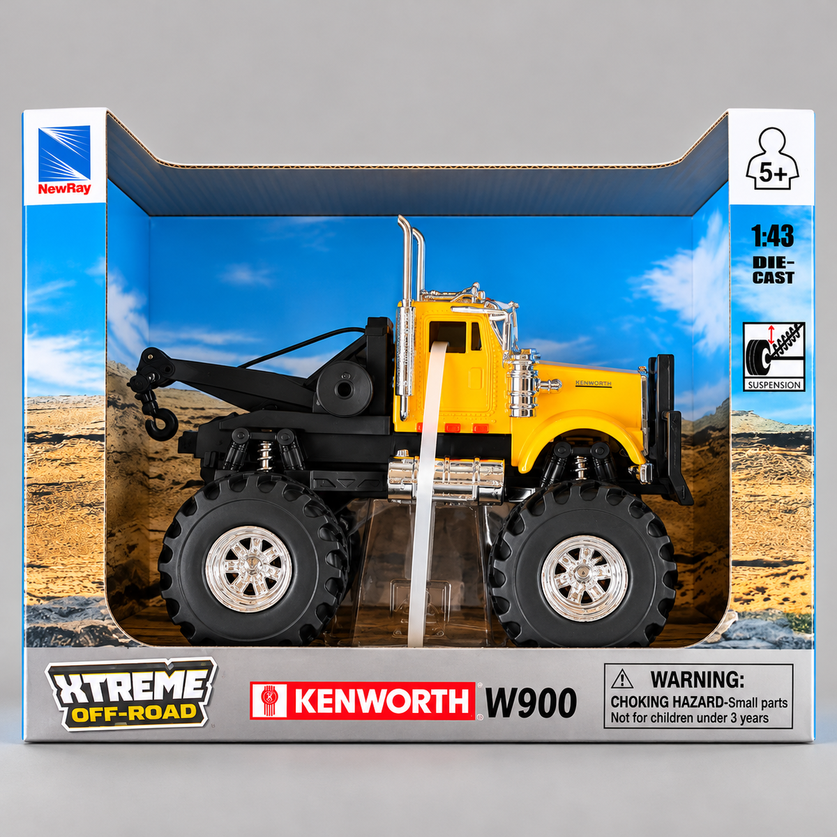 Extreme Tow Truck Yellow