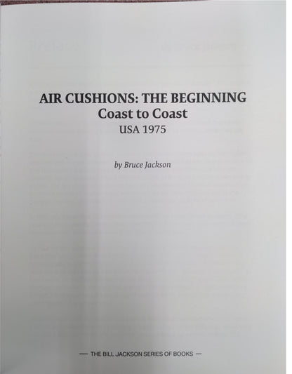 Air Cushions: The Beginning