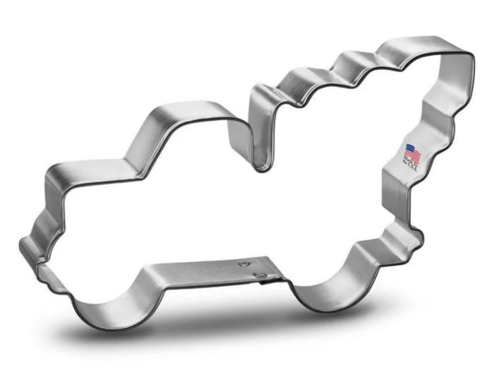 Truck With Tree Cookie Cutter