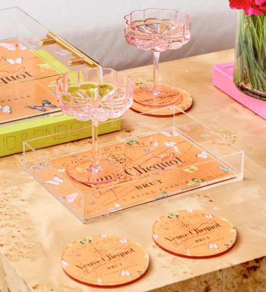 Bubbly Butterfly Coasters