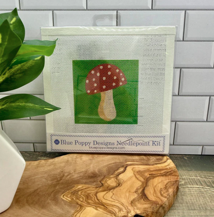 Mushroom Needlepoint Kit