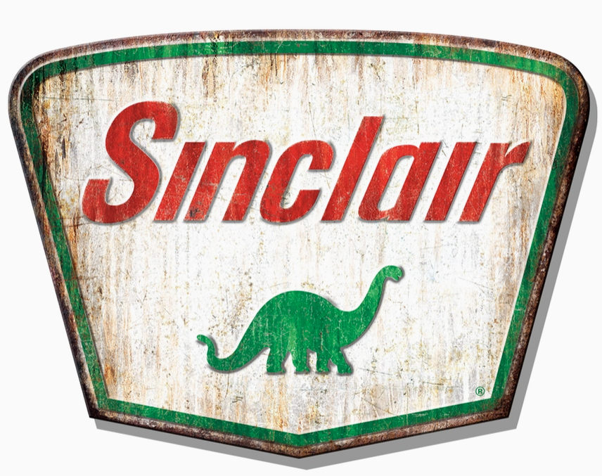 Vintage Weathered Sinclair Sign