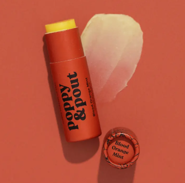 poppy & pout lip balm