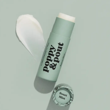 poppy & pout lip balm
