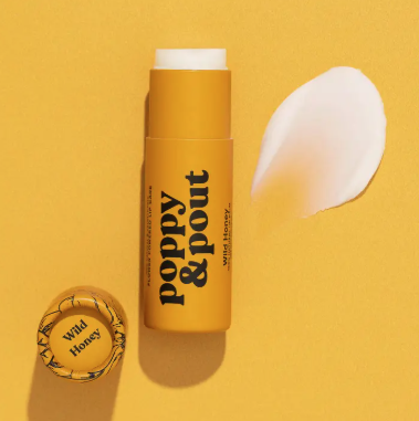 poppy & pout lip balm