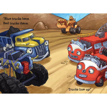 Trucks Line Up: Paperback