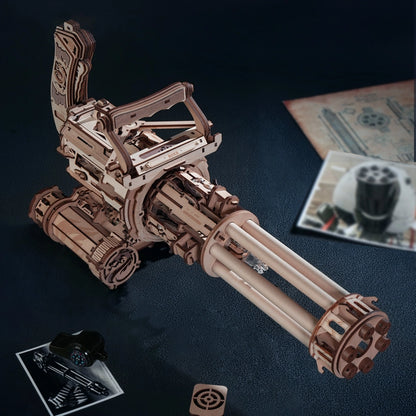 DIY Rotating-Barrel Machine Gun