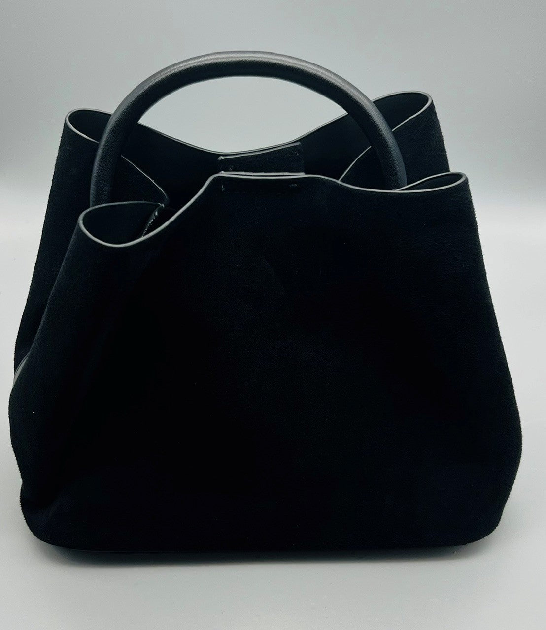 B & C Bags Suede Handbag Set