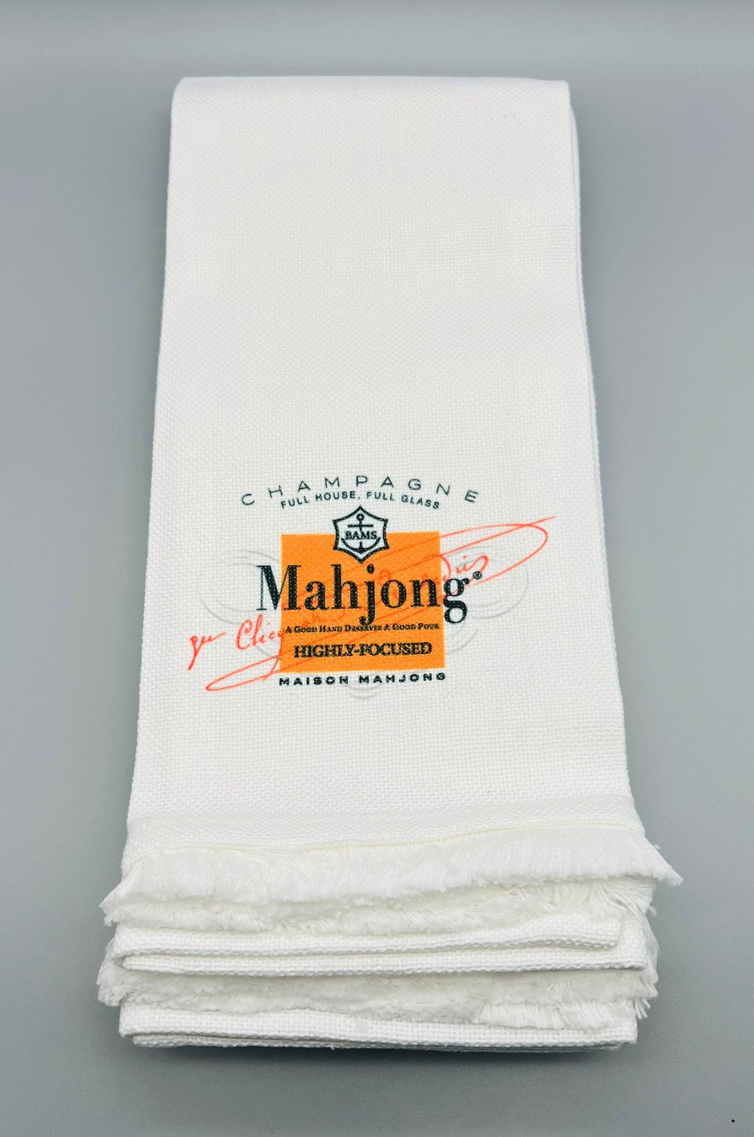 Mahjong Bubbly Kitchen Towel