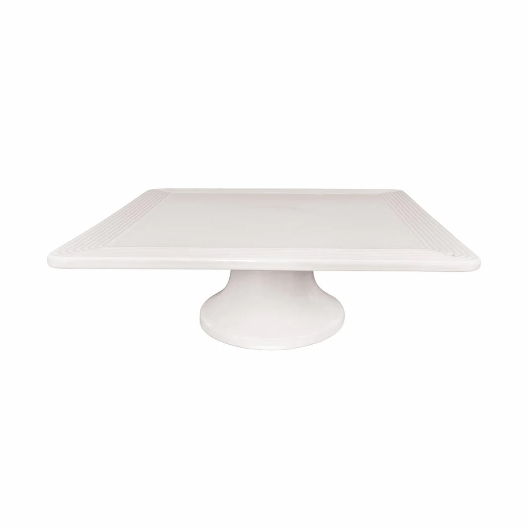 Pedestal Square Pin Stripes